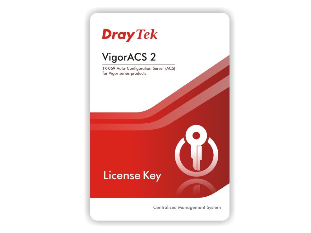 DrayTek VigorACS 2 Main Key