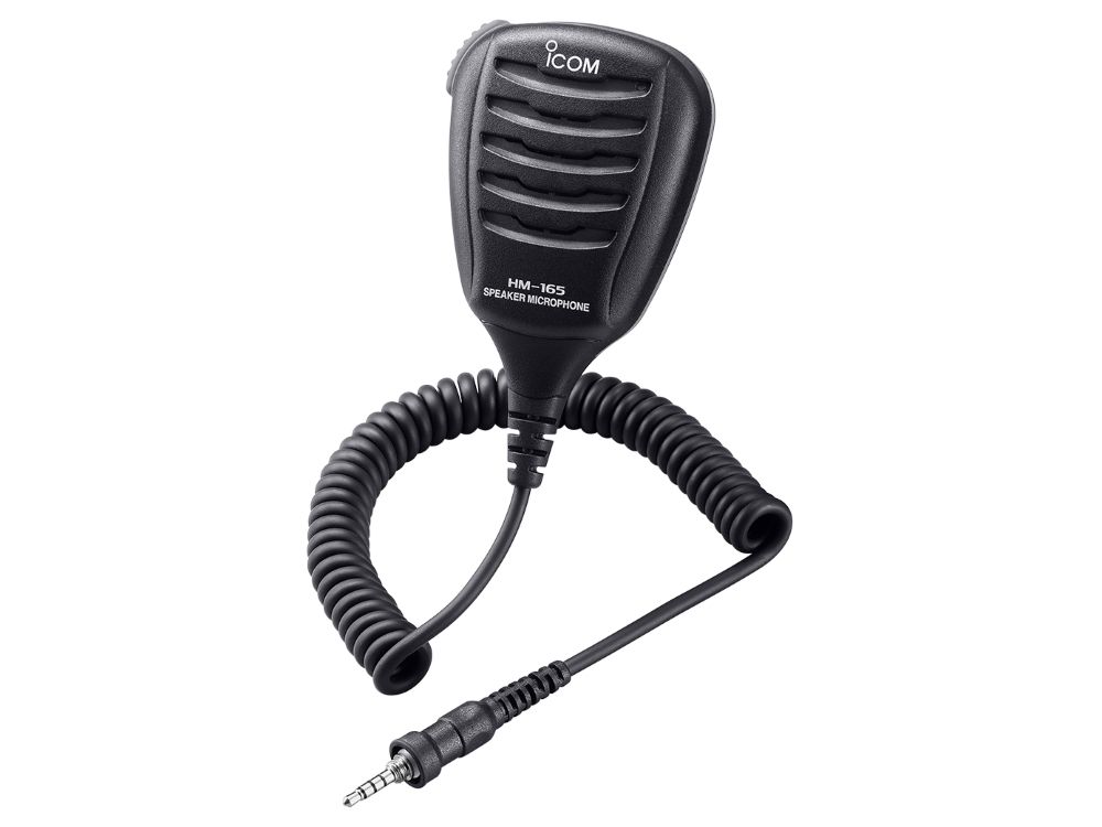 Icom HM-165 Waterdichte handmicrofoon (IPX7)