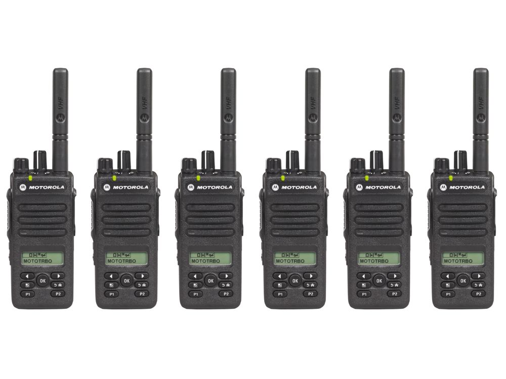Motorola DP2600 UHF 6-pack