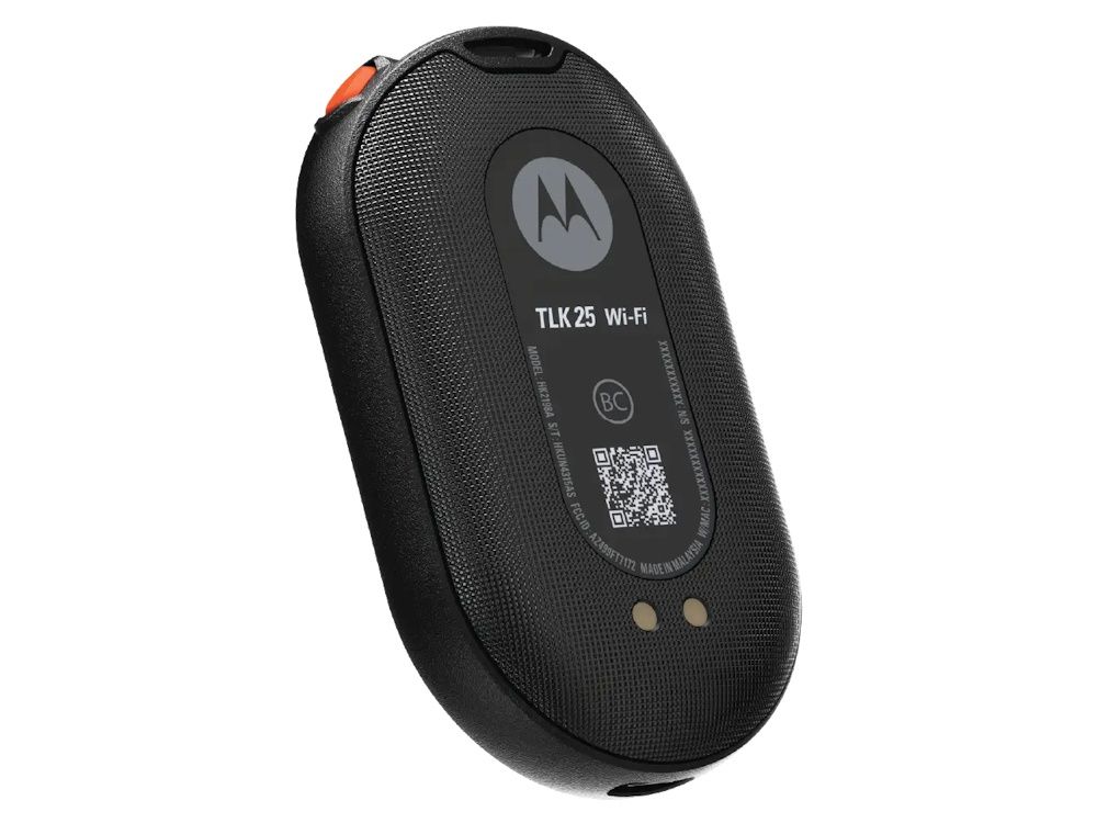 Motorola WAVE PTX TLK 25 Wi-Fi portofoon achterkant