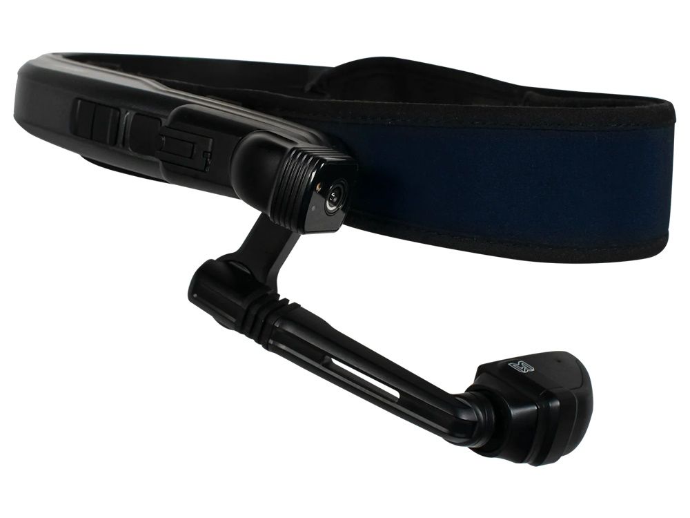 RealWear Navigator 520 head mounted tablet met draagband