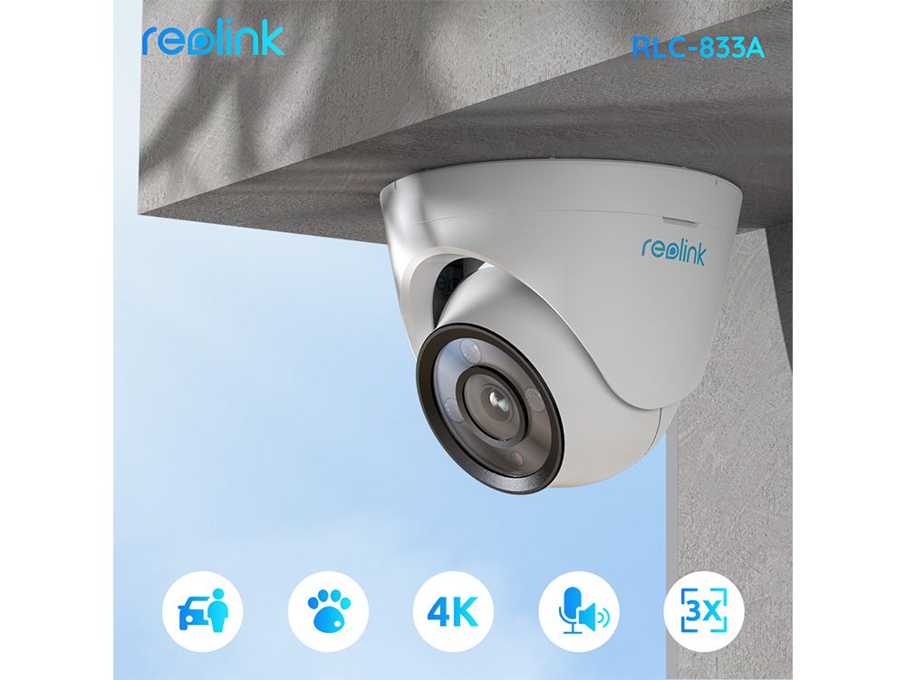 Reolink RLC-833A 4K camera
