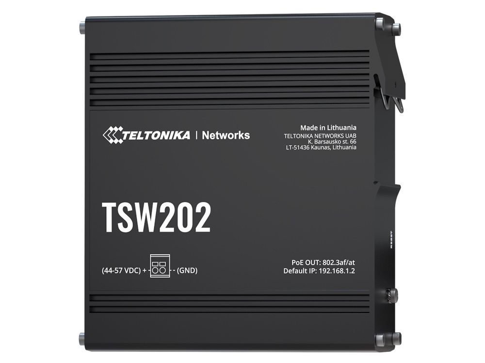 Teltonika TSW202 managed PoE+ switch