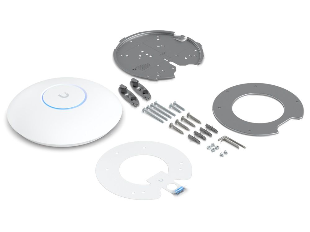 Ubiquiti UniFi 7 Pro Max indoor WiFi 7 access point in the box