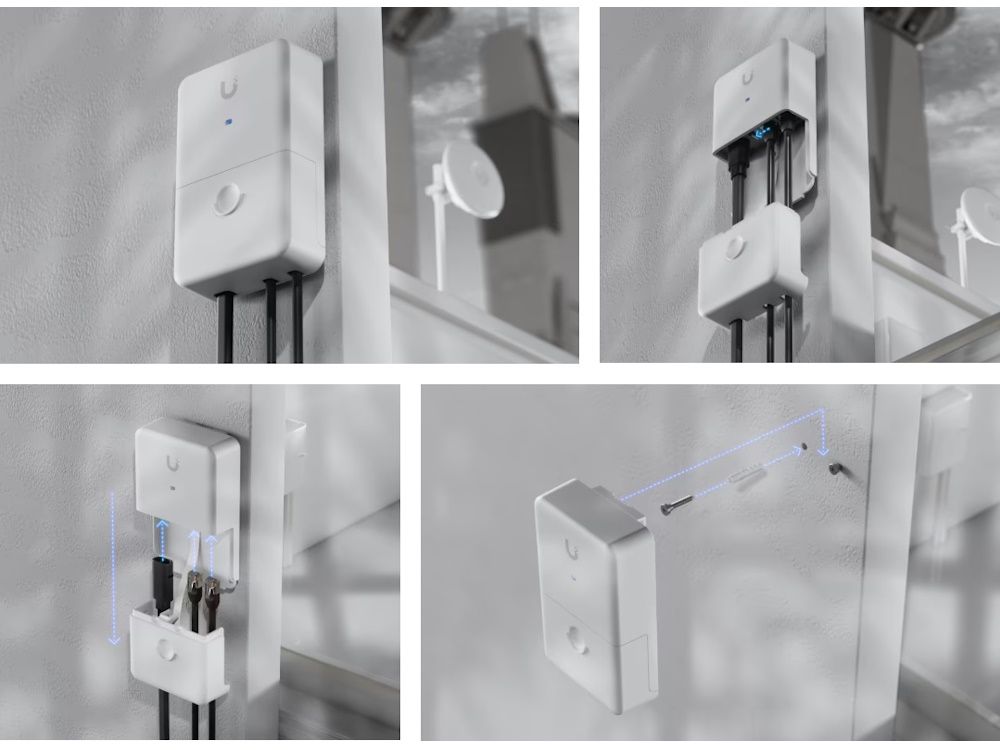 Ubiquiti UISP Dual-Power Injector installeren