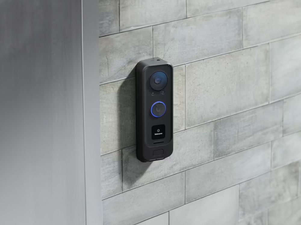 Ubiquiti UniFi G4 Doorbell Pro PoE geïnstalleerd