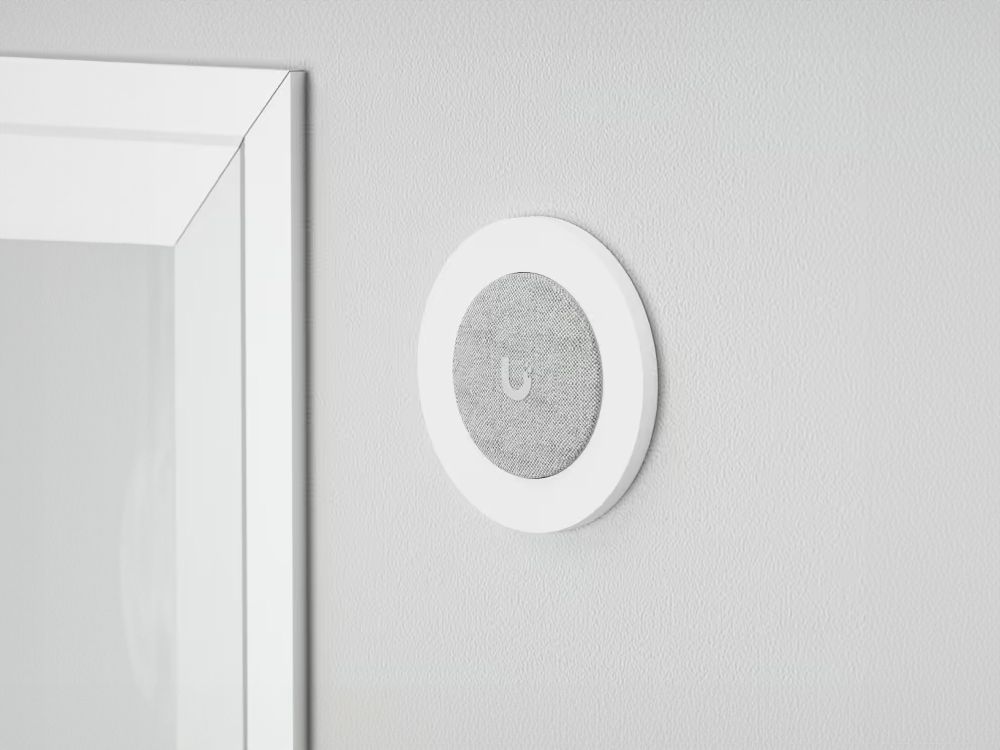 Ubiquiti UniFi G4 Doorbell Pro PoE chime geïnstalleerd