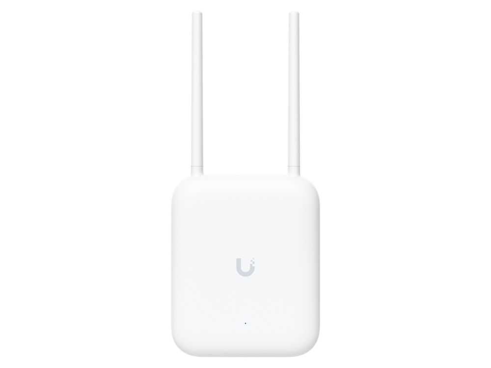Ubiquiti UniFi U7 Outdoor WiFi 7 access point met externe omni-antennes