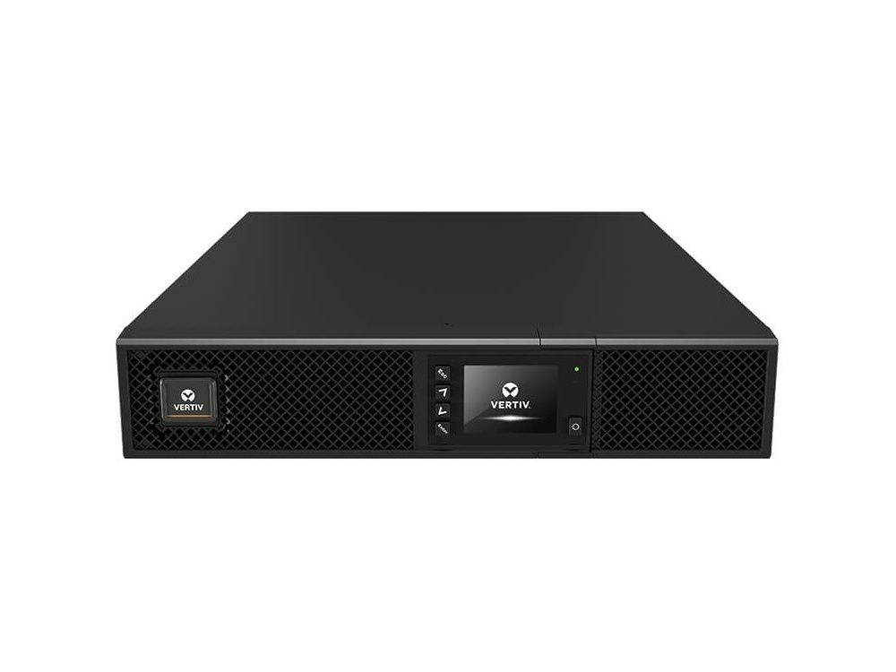 Vertiv GXT5-3000IRT2UXL online dubbele conversie UPS met 3000VA vermogen voorkant