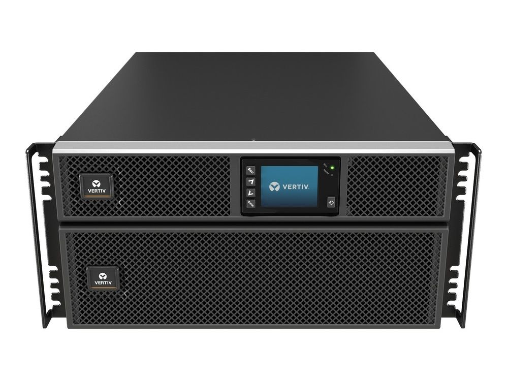 Vertiv GXT5 online dubbele conversie UPS met 6kVA vermogen voorkant